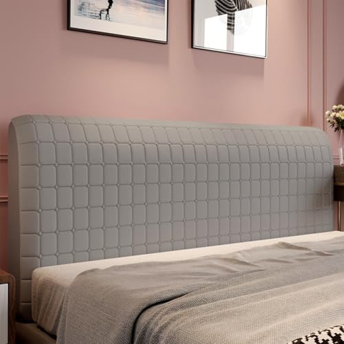 Verdickter Kopfteilbezug Aus Samt – Gesteppter Schonbezug Für Full Queen Cal King, Staubdichter Schutz(K,160cm/63in) von ouxei