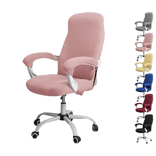 ouxei Stretch-Bürostuhlbezug Mit Reißverschluss – Elastischer Universal-Schonbezug Für Computer-/Schreibtisch-/Drehstühle(A 1pcs,Small) von ouxei