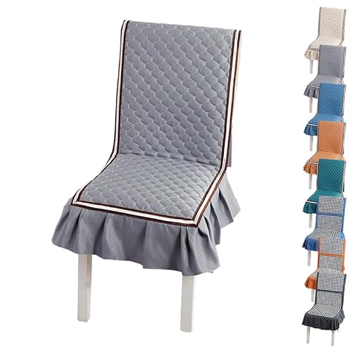 ouxei Stuhlhussen Aus Spitze Mit Siamesischem Muster – rutschfeste, Elastische Sitzbezüge Für Küchenstühle, Dekorativer Schutz(B 1pcs) von ouxei