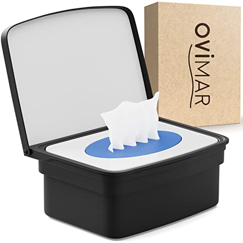 ovimar Feuchttücher Box mit Deckel Malmoya | in edlem schwarz pulverbeschichtetem Edelstahl | zum Bohren | Damit Kosmetiktücher Dank der Feuchttücher Aufbewahrungsbox Immer frisch bleiben ovimar Feuchttücher Box mit Deckel Malmoya | in edlem schwarz pulverbeschichtetem Edelstahl | zum Bohren | Damit Kosmetiktücher Dank der Feuchttücher Aufbewahrungsbox Immer frisch bleiben von ovimar