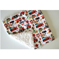 Traum-Lovie. Schmusetuch. Personalisierte Lovey. Kunstfell Dig It Konstruktion. Mini Krabbeldecke. Minky Lovie. Baby-Dusche-Geschenk Traum-Lovie. Schmusetuch. Personalisierte Lovey. Kunstfell Dig It Konstruktion. Mini Krabbeldecke. Minky Lovie. Baby-Dusche-Geschenk von owesley