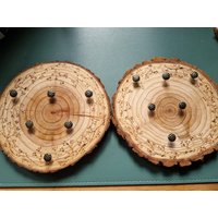 Schlüsselbrett Aus Akazienholz von owlsocksandmore