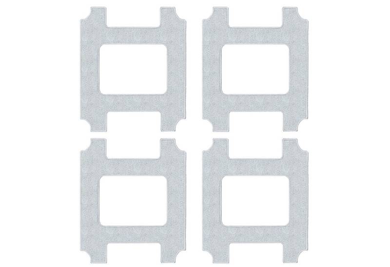 oyajia 4 Stück Reinigungstuch für CHYW201 Fensterputzroboter Mikrofasertuch Mikrofasertuch (4-tlg) von oyajia