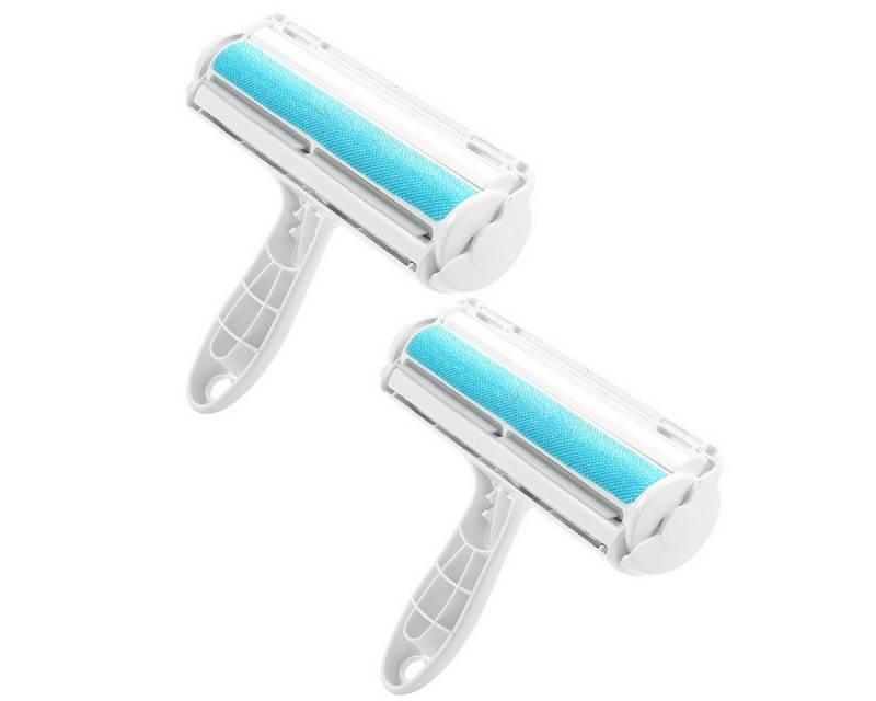 oyajia Fusselroller 1/2x Selbstreinigende Tierhaarentferner, Fusselrolle für Haustierhaar, Entfernung Tierhaar von Sofa, Bett & Möbel, Fusselbürste oyajia Fusselroller 1/2x Selbstreinigende Tierhaarentferner, Fusselrolle für Haustierhaar, Entfernung Tierhaar von Sofa, Bett & Möbel, Fusselbürste von oyajia