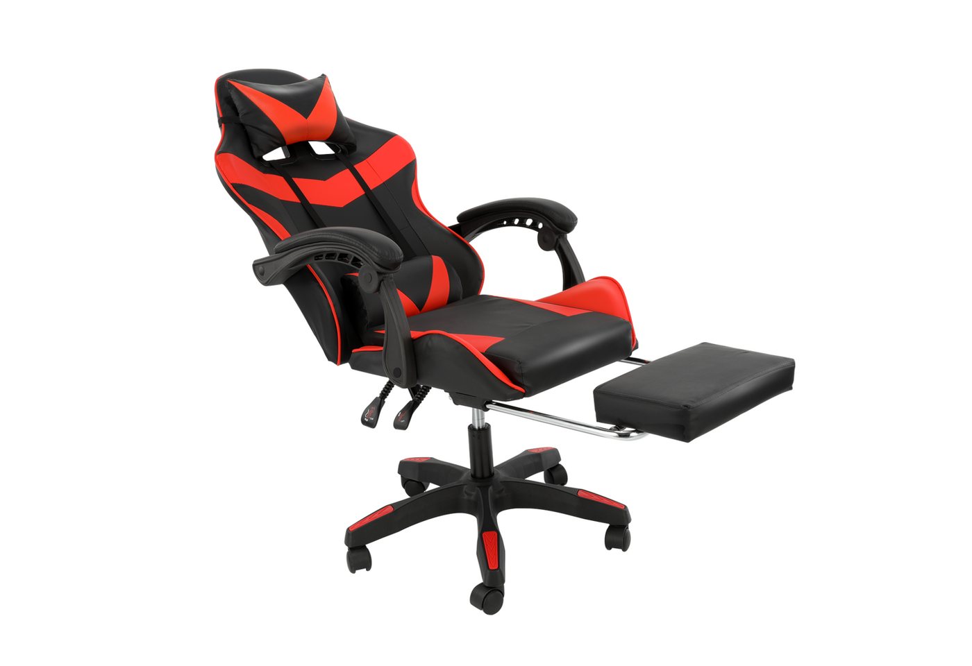 oyajia Gaming Chair Bürostuhl Ergonomischer Gaming Stuhl mit Lordosenstütze Computerstuhl, Verstellbare Massage Lendenkissen, Gamer Stuhl mit Höhenverstellbar von oyajia