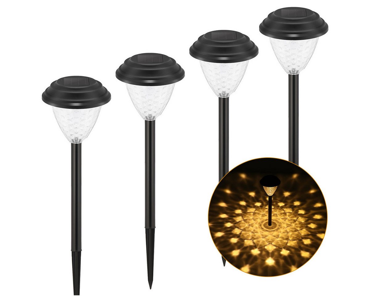 oyajia LED Solarleuchte 4/8 x LED Solarleuchte Außen Garten Solarlampe Solar Gartenstrahlers, LED fest integriert, Solarlicht Außen Gartenleuchte Solar Straßenlampe oyajia LED Solarleuchte 4/8 x LED Solarleuchte Außen Garten Solarlampe Solar Gartenstrahlers, LED fest integriert, Solarlicht Außen Gartenleuchte Solar Straßenlampe von oyajia