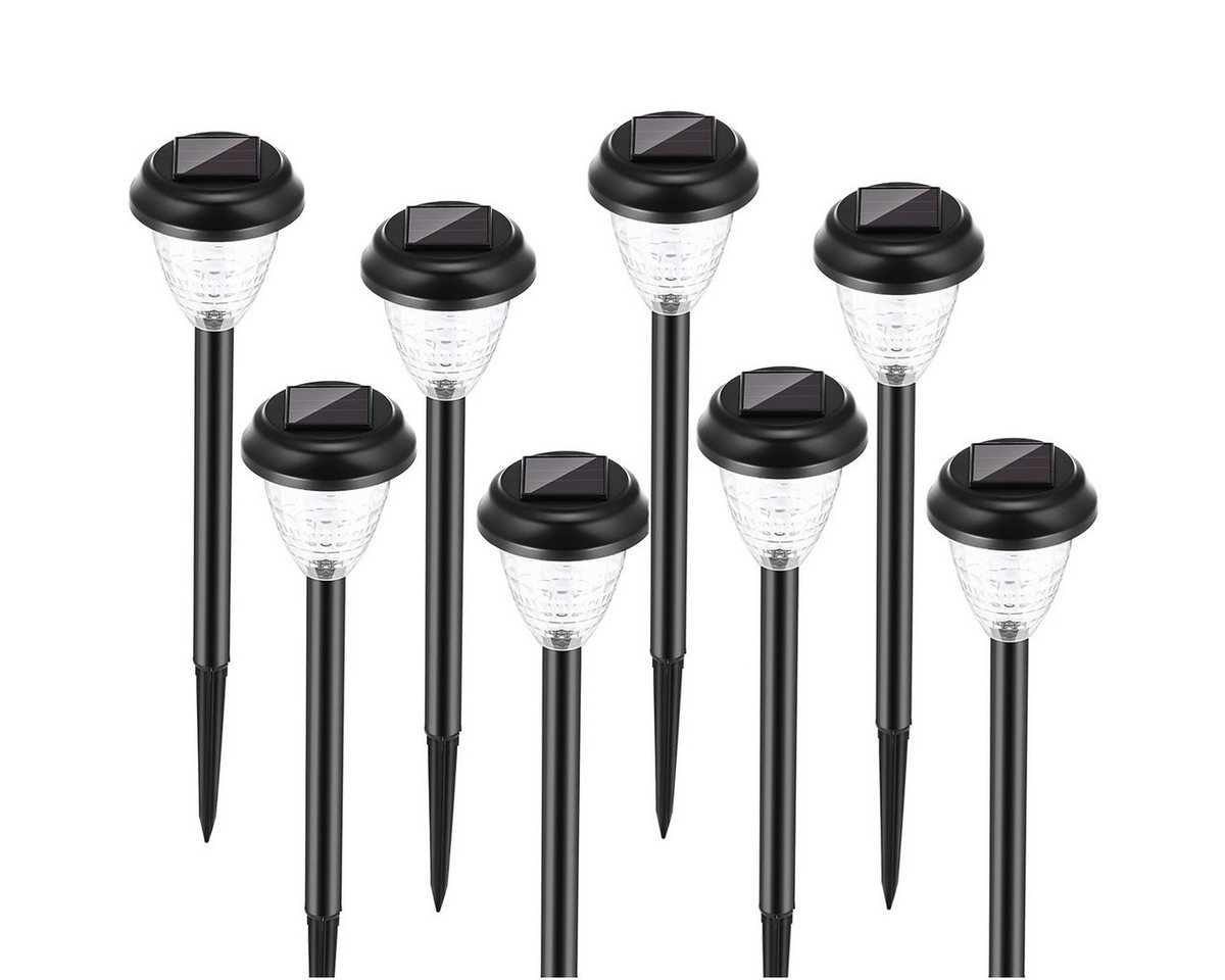 oyajia LED Solarleuchte 4/8 x LED Solarleuchte Außen Garten Solarlampe Solar Gartenstrahlers, LED fest integriert, Solarlicht Außen Gartenleuchte Solar Straßenlampe oyajia LED Solarleuchte 4/8 x LED Solarleuchte Außen Garten Solarlampe Solar Gartenstrahlers, LED fest integriert, Solarlicht Außen Gartenleuchte Solar Straßenlampe von oyajia