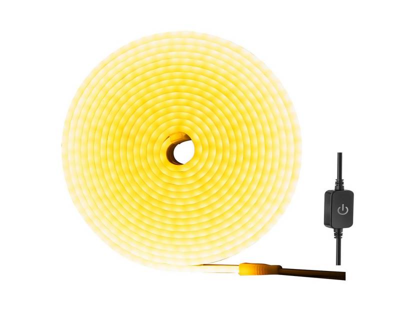 oyajia LED Stripe 12V Neon LED Streifen, 5M Wasserdicht IP65 3000K 6000K LED Lichtband, Silikon Flexibel LED Lichtleiste mit Netzteil und Controller oyajia LED Stripe 12V Neon LED Streifen, 5M Wasserdicht IP65 3000K 6000K LED Lichtband, Silikon Flexibel LED Lichtleiste mit Netzteil und Controller von oyajia