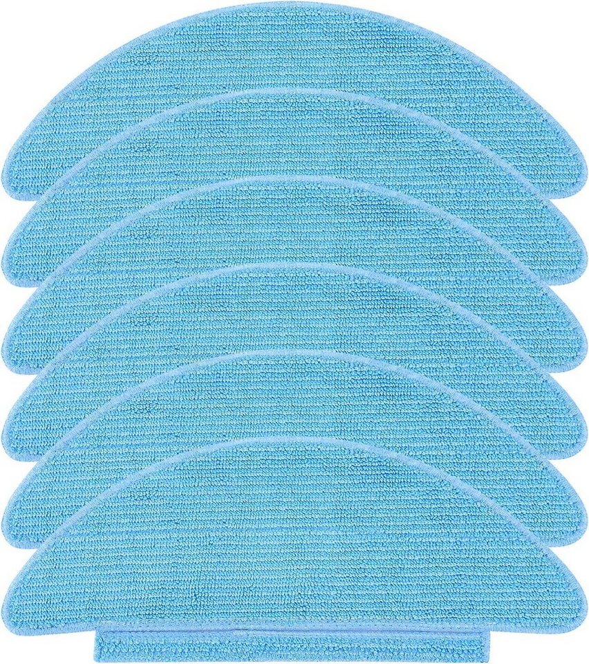 oyajia Saugroboter Zubehör-Set 4er-Pack, 6er-Pack, 8er-Pack Mikrofaser Wischtücher, Zubehör für Lubluelu SL60D / SL61 / SL60 Plus, (6-tlg., Zubehörsatz), Schneller und einfacher Austausch von oyajia
