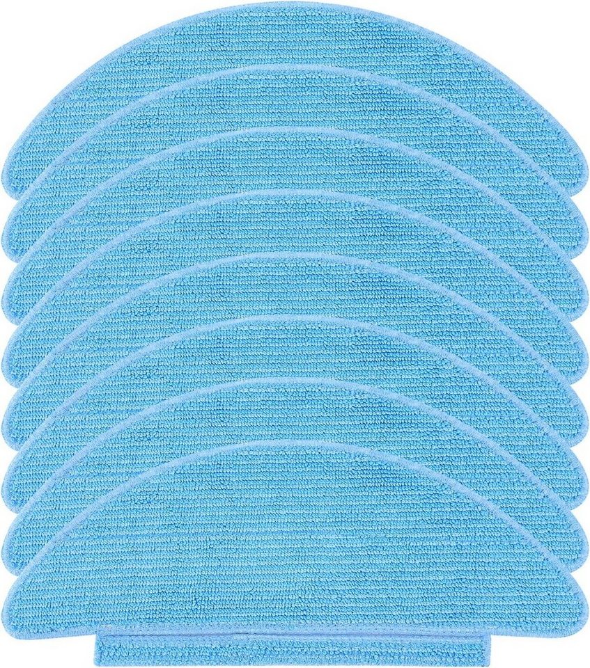 oyajia Saugroboter Zubehör-Set 4er-Pack, 6er-Pack, 8er-Pack Mikrofaser Wischtücher Mop Waschbar, Zubehör für Lubluelu SL68, (8-tlg., Zubehörsatz), Schneller und einfacher Austausch von oyajia