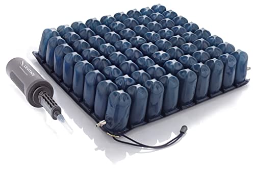 Antidekubitus-Kissen mit Mikroaustausch, aus PVC, Antidekubitus, 2 Abschnitte, 50 x 46 cm, Höhe 10 cm, Art. ST858/2 von p age
