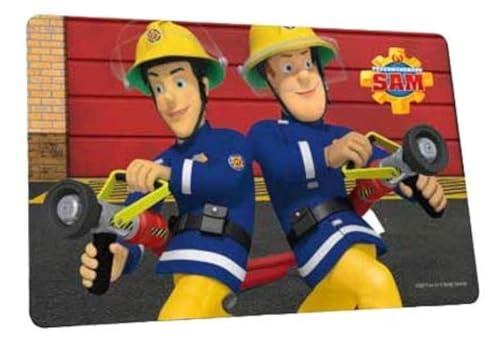 Feuerwehrmann Sam Frühstücksbrettchen (mit Elvis) von P:OS