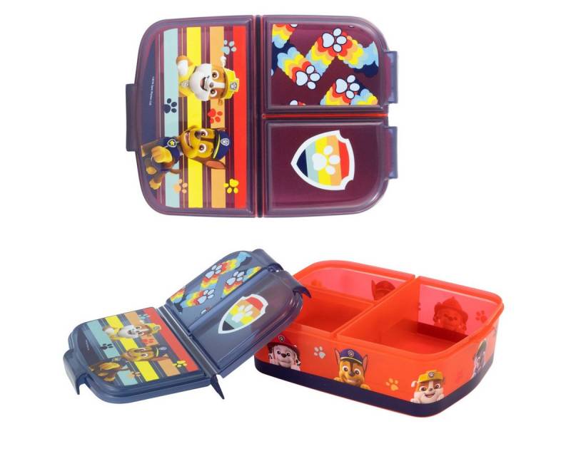 p:os Lunchbox Brotdose PAW PATROL Junge dreigeteilt von p:os