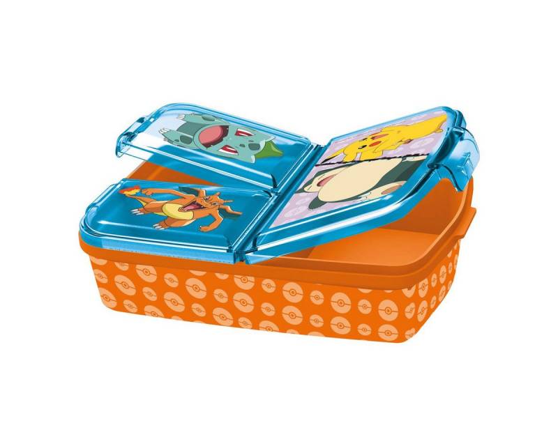p:os Lunchbox Brotdose Pokémon dreigeteilt Kunststoff p:os Lunchbox Brotdose Pokémon dreigeteilt Kunststoff von p:os