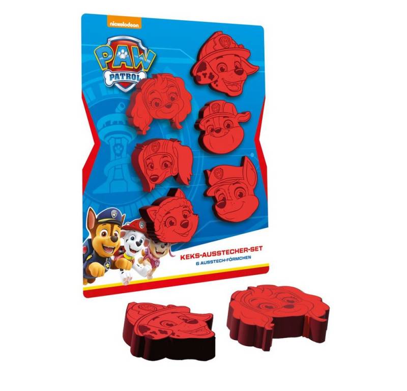 p:os Muffinform Paw Patrol - Ausstechförmchen - 6-teilig von p:os