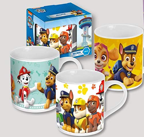 P:OS Tasse/Becher/Kinder-Becher kompatibel mit Paw Patrol Tasse (orange) von p:os