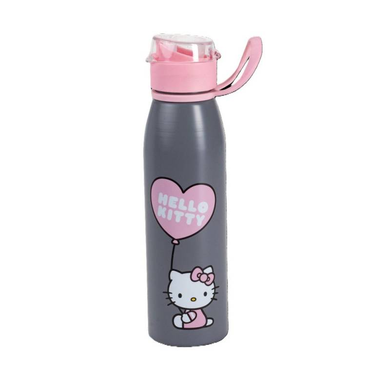 p:os Trinkflasche Hello Kitty - Trinkflasche - 600 ml - grau/rosa p:os Trinkflasche Hello Kitty - Trinkflasche - 600 ml - grau/rosa von p:os