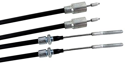 2 x Bremsseil f Knott 33921-1.15 Hüllenlänge: 1330 Gesamtlänge: 1540mm 20-2425/1 Seilzug Bowdenzug 33921115 von trailer parts4u