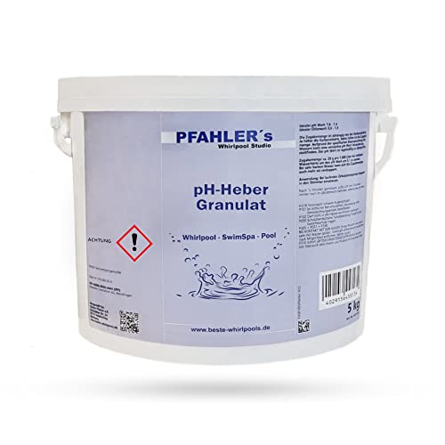 pH-Heber Granulat pH Plus Granulat pH-Hebung Pool Whirlpool (5 kg) von pH Heber