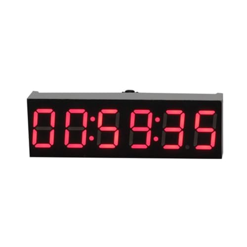 pQirnvIL 0,36 6-Bit-Uhr LED Digitale Elektronische Uhr W Zweites Anzeigemodul Abschaltspeicher Helligkeitseinstellung -C von pQirnvIL