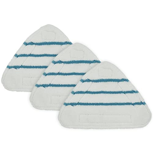 pQirnvIL 3 StüCk Dampf Mopp Ersatzpads Dreieck Waschbares Tuch Reinigung Boden Mikrofaser Mopp Kopf Pad Dampf Mopp Armaturen von pQirnvIL