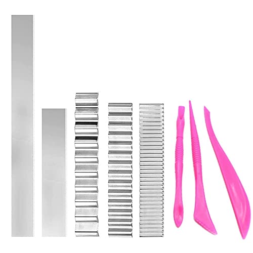 pQirnvIL Ton Schneidemaschine Klinge, 8 StüCk Flexible Polymer Ton Cutter Schneiden Werkzeuge für DIY Schneiden Formen Modellieren Bildhauerei von pQirnvIL