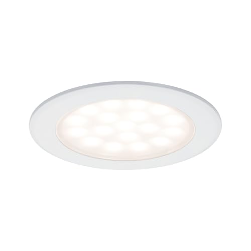 Paulmann 999.21 Möbel-Einbauleuchte rund LED 2x2 5 W 6 VA 230|12 V Paulmann 999.21 Möbel-Einbauleuchte rund LED 2x2 5 W 6 VA 230|12 V von Paulmann