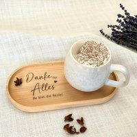 Kleine Geschenke Für Frauen, Tablett Mit Gravur Personalisiert, Dankeschön Geschenk Freundschaft Abschiedsgeschenke Kollegin Freundin Bestie von paaradiso