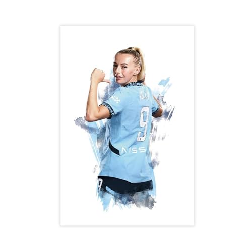 pachbzx Chloe Kelly Poster auf Leinwand, Schlafzimmer, Dekoration, Landschaft, Büro, Raumdekoration, Geschenk, 60 x 90 cm von pachbzx