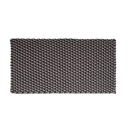 PAD - Fußmatte, Fußabtreter - Pool - Stone-Black - 132 x 72 cm von VO design