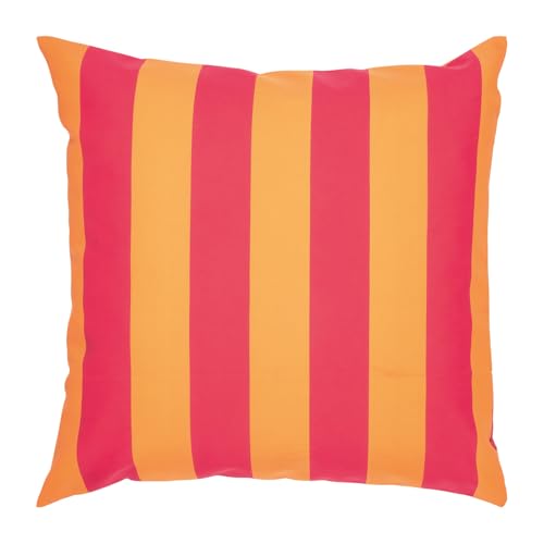 PAD Kissenhülle Patio 50x50 cm – Outdoor Kissenbezug pink-orange – Blockstreifen Design – 100% Polyester – lichtbeständig – mit Reißverschluss PAD Kissenhülle Patio 50x50 cm – Outdoor Kissenbezug pink-orange – Blockstreifen Design – 100% Polyester – lichtbeständig – mit Reißverschluss von pad concept