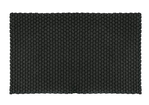 Pad - Fußmatte - Fußabtreter - Uni - Indoor/Outdoor - schwarz - 52 x 72 cm von pad concept