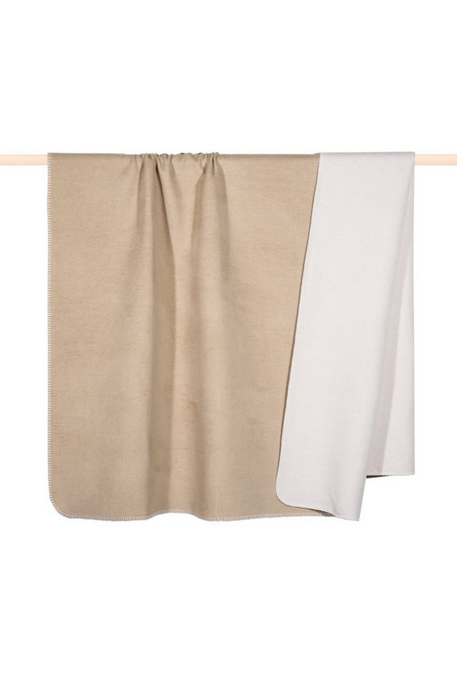 Wolldecke Wolldecke - HOBART - sand/natur, pad home design concept gmbh von pad home design concept gmbh