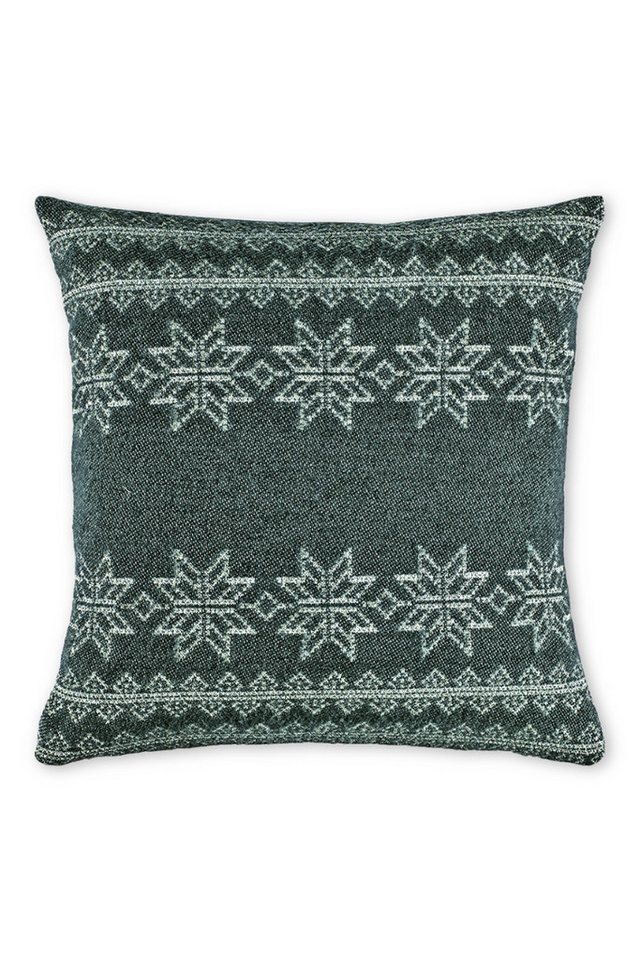 pad home design concept gmbh Kissenhüllen Kissenhülle - KREUZSTICH - grün von pad home design concept gmbh