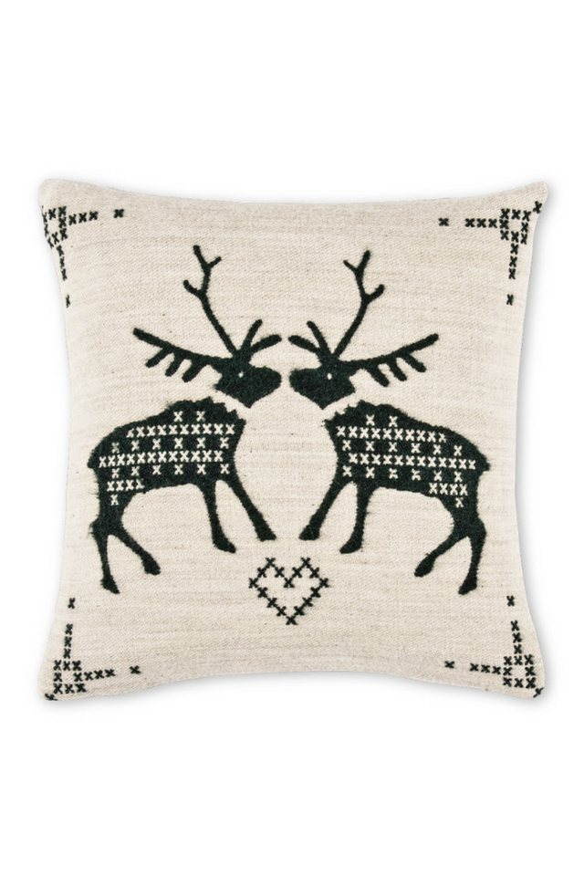 pad home design concept gmbh Kissenhüllen Kissenhülle - KUSS - grün, sand von pad home design concept gmbh