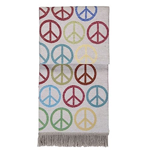 pad - Decke - Kuscheldecke - Peace - Multi - Bunt - 150 x 200 cm von pad