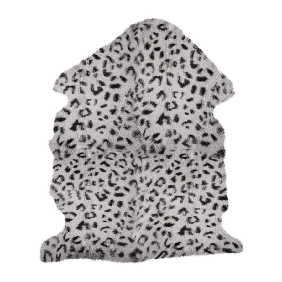 pad LEO Ziegenfell als Teppich & Stuhlauflage - grey - 60x90 cm von pad