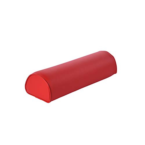Pader Medi Tech Dreiviertelrolle I Knierolle aus Polyetherschaumstoff I Lagerungsrolle mit Kunstlederbezug und Kedernähten I 50 x 15 x 11 cm I in 20 Farben verfügbar (Bordeaux) von pader medi.tech