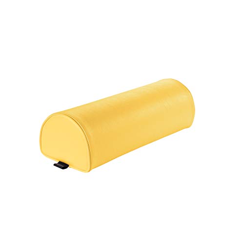 Pader Medi Tech Dreiviertelrolle I Knierolle aus Polyetherschaumstoff I Lagerungsrolle mit Kunstlederbezug und Kedernähten I 50 x 18 x 13,5 cm I in 20 Farben verfügbar (05 Mais) von pader medi.tech