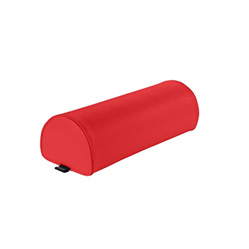 Pader Medi Tech Dreiviertelrolle I Knierolle aus Polyetherschaumstoff I Lagerungsrolle mit Kunstlederbezug und Kedernähten I 50 x 18 x 13,5 cm I in 20 Farben verfügbar (11 Kirsch) von pader medi.tech