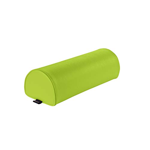 Pader Medi Tech Dreiviertelrolle I Knierolle aus Polyetherschaumstoff I Lagerungsrolle mit Kunstlederbezug und Kedernähten I 50 x 18 x 13,5 cm I in 20 Farben verfügbar (16 Grasgrün) von pader medi.tech