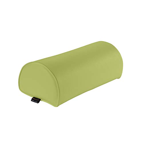 Pader Medi Tech Dreiviertelrolle I Knierolle aus Polyetherschaumstoff I Lagerungsrolle mit Kunstlederbezug und Kedernähten I 50 x 22 x 16 cm I in 20 Farben verfügbar (Lindgrün) von pader medi.tech