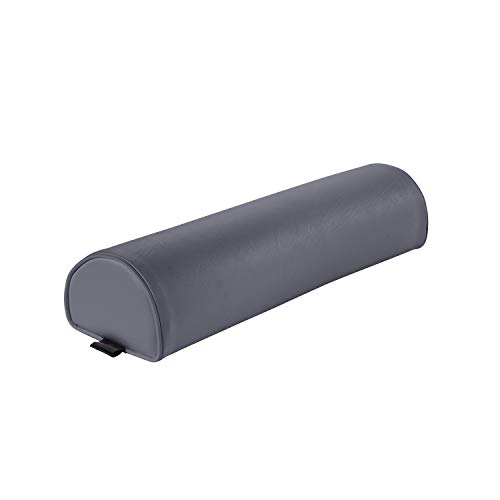Pader Medi Tech Dreiviertelrolle I Knierolle aus Polyetherschaumstoff I Lagerungsrolle mit Kunstlederbezug und Kedernähten I 60 x 15 x 11 cm I in 20 Farben verfügbar (Anthrazit) von pader medi.tech