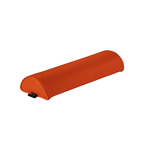 Pader Medi Tech Halbrolle I Knierolle aus Polyetherschaumstoff I Lagerungsrolle mit Kunstlederbezug und Kedernähten I 50 x 15 x 7,5 cm I in 20 Farben verfügbar (Karneol) von pader medi.tech