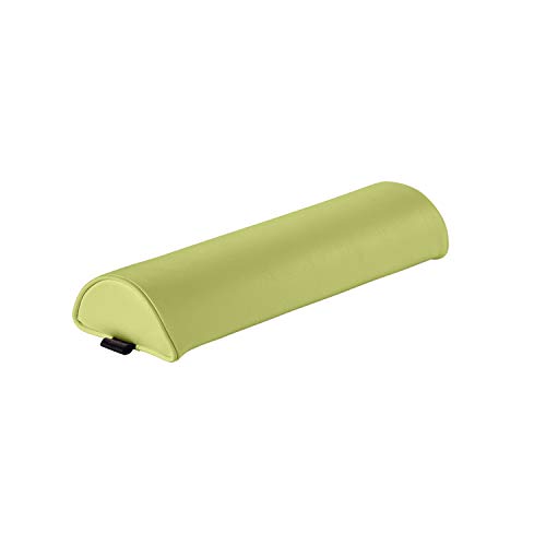 Pader Medi Tech Halbrolle I Knierolle aus Polyetherschaumstoff I Lagerungsrolle mit Kunstlederbezug und Kedernähten I 50 x 15 x 7,5 cm I in 20 Farben verfügbar (Lindgrün) von pader medi.tech