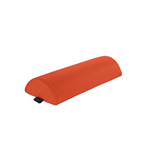 Pader Medi Tech Halbrolle I Knierolle aus Polyetherschaumstoff I Lagerungsrolle mit Kunstlederbezug und Kedernähten I 50 x 18 x 9 cm I in 20 Farben verfügbar (Karneol) von pader medi.tech