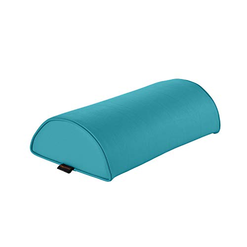 Pader Medi Tech Halbrolle I Knierolle aus Polyetherschaumstoff I Lagerungsrolle mit Kunstlederbezug und Kedernähten I 50 x 25 x 12,5 cm I in 20 Farben verfügbar (Agave) von pader medi.tech