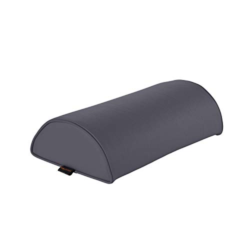 Pader Medi Tech Halbrolle I Knierolle aus Polyetherschaumstoff I Lagerungsrolle mit Kunstlederbezug und Kedernähten I 50 x 25 x 12,5 cm I in 20 Farben verfügbar (Anthrazit) von pader medi.tech
