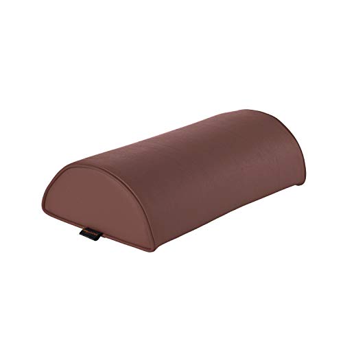 Pader Medi Tech Halbrolle I Knierolle aus Polyetherschaumstoff I Lagerungsrolle mit Kunstlederbezug und Kedernähten I 50 x 25 x 12,5 cm I in 20 Farben verfügbar (Mocca) von pader medi.tech