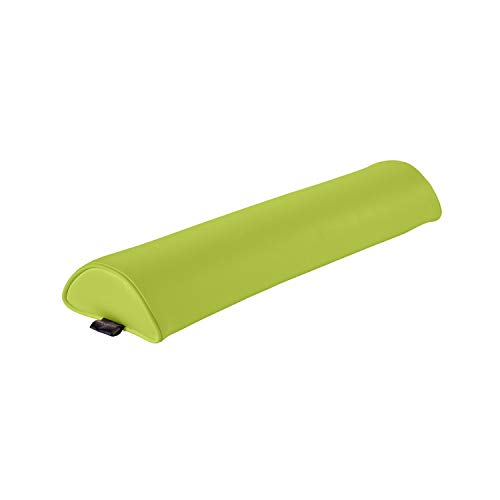 Pader Medi Tech Halbrolle I Knierolle aus Polyetherschaumstoff I Lagerungsrolle mit Kunstlederbezug und Kedernähten I 60 x 15 x 7,5 cm I in 20 Farben verfügbar (Grasgrün) von pader medi.tech